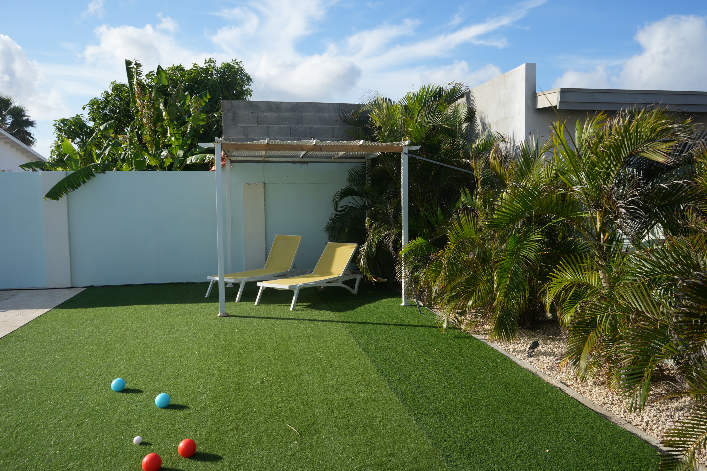 Poolside and exterior